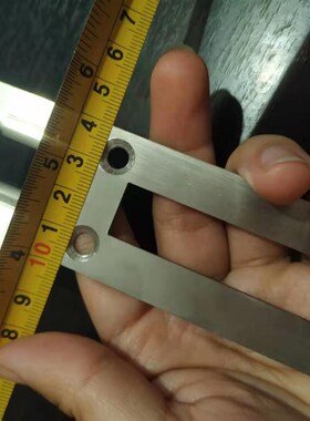 艾维特防盗门导向片扣板门框锁体指纹锁锁舌片门框压条锁片40*220