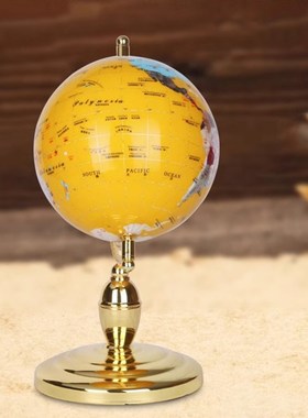 星禾欧式高档宝石地球仪办公客厅摆件公司K开业乔迁商务送领导礼