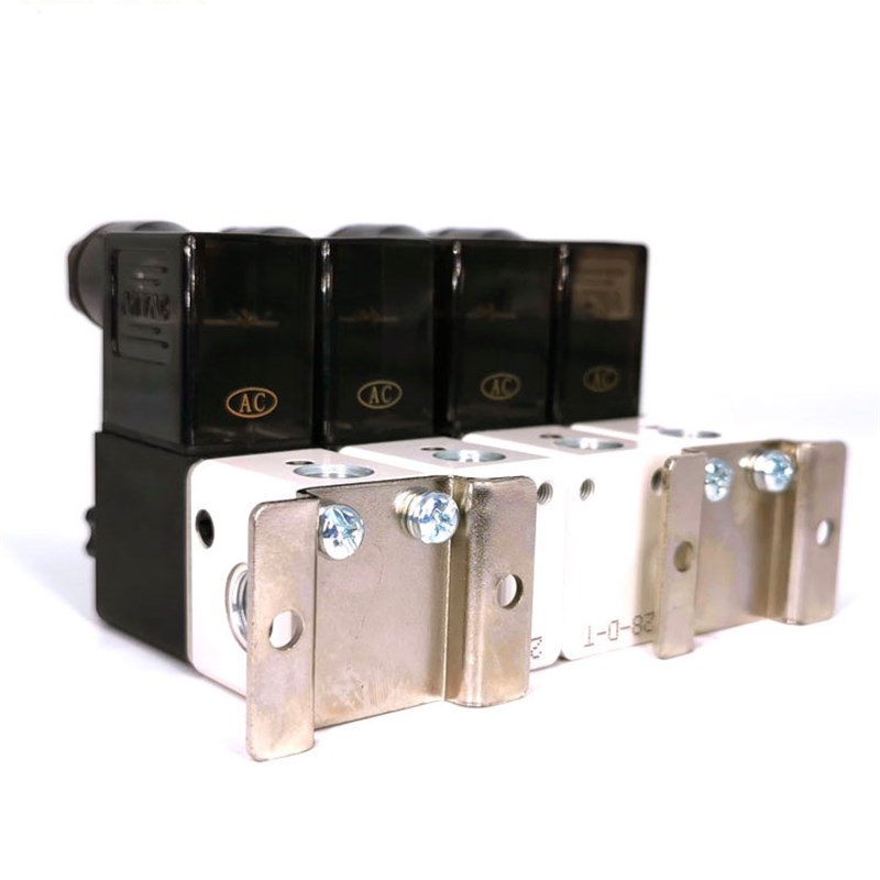 原装亚德客3V1-06电磁阀组 3V106B-1F/2F/3F/4F/5F/6F/7F AirTAC - 图2