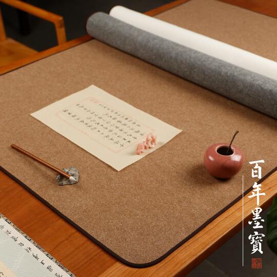 Выберите 60 % шерсти, скидка 10 % на 2 штуки, фетр для рисования с краями, утолщенный фетровый коврик, специально для каллиграфии и практики каллиграфии с каллиграфией и кистью для рисования.