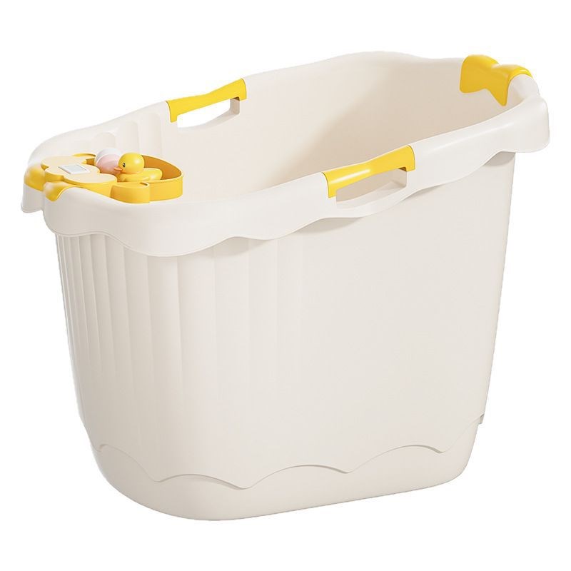 儿童洗澡桶c宝宝泡澡桶婴儿可坐浴桶浴盆家用小孩大号洗澡盆沐浴 - 图2