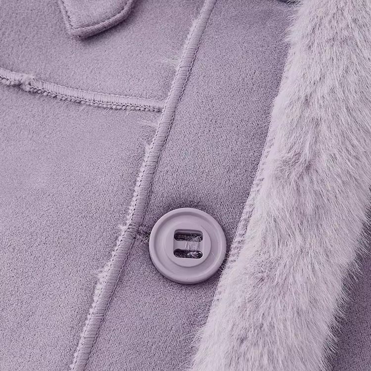 IEF/爱依服【大码女装】磨砂皮外套2025冬季新款加绒保暖时尚皮衣,淘宝优惠券,粉丝福利购,淘宝优惠卷