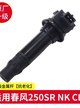 适用春风250CLK点火线圈NK250/250SR高压包点火线圈高压帽点火器
