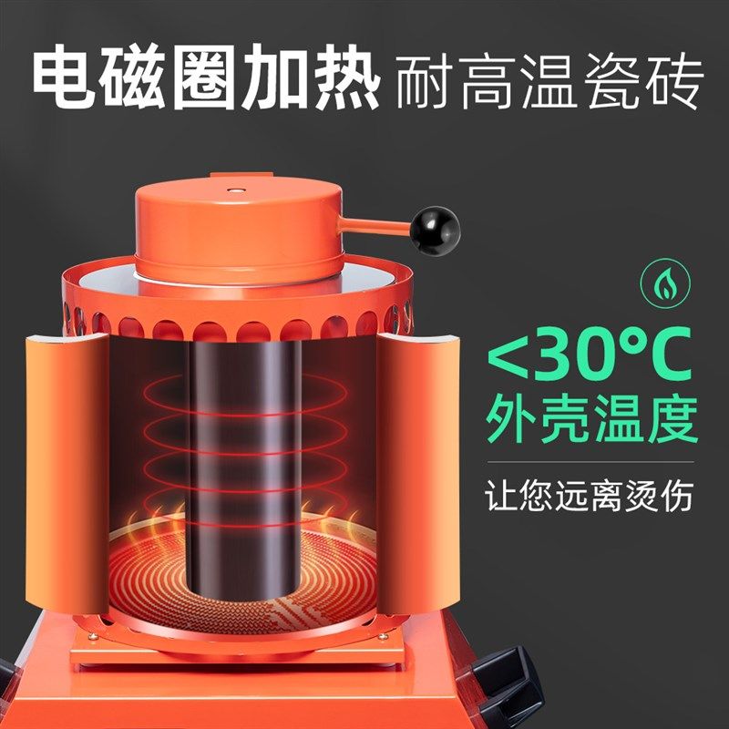 升级款二代熔金炉高温溶金银铜铝炉冶金铸造实验熔化炉金属熔炼炉,淘宝优惠券,粉丝福利购,淘宝优惠卷