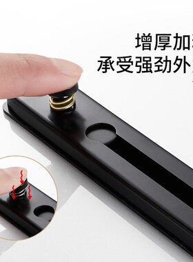 防盗链入户门链免打孔门栓内反锁扣酒店安全链阻门神器快速锁卡扣