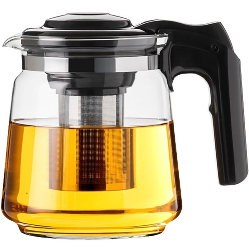 G teapot glass high temperature resistant thickened large capacity tea kettle household health tea set large boiling water for tea
