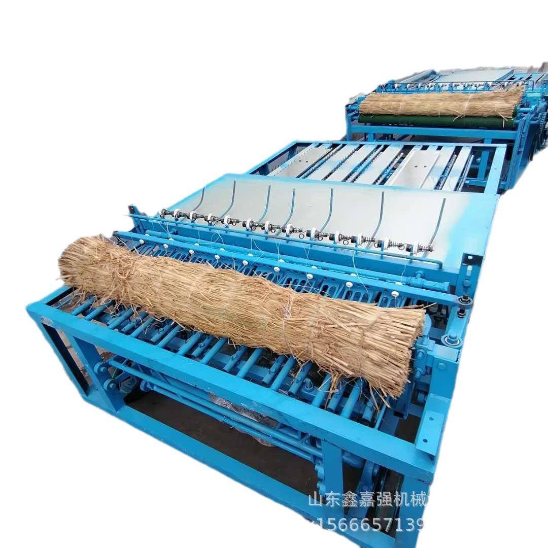 玉米秸秆草席编织机蒲草稻草草苫子机2m蔬菜大棚保温草帘机 - 图3