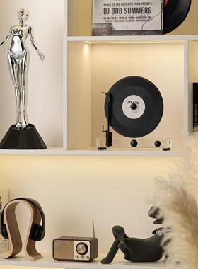 意式极简抽象几何摆件高级感小众轻奢高档客厅电视柜餐边柜艺术品