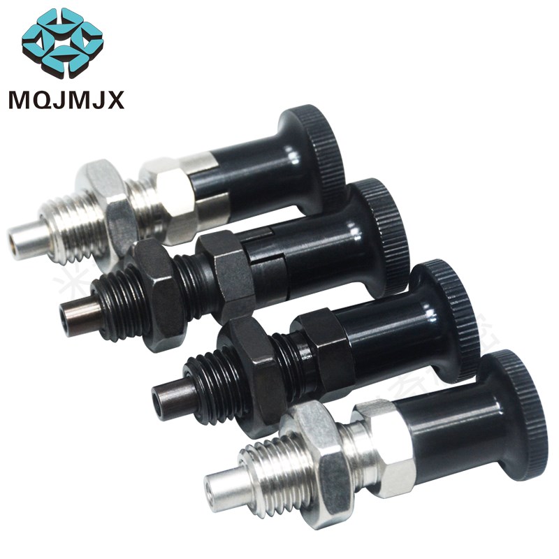 PXTAB/PXTSB前端内螺纹旋钮柱塞不锈钢细牙分度弹簧销PXTAS/PXTSS - 图3