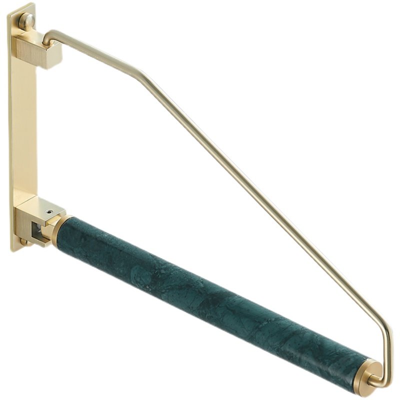 轻奢黄铜折叠伸缩晾衣架金色旋转挂衣架ins阳台衣柜免打孔毛巾架,淘宝优惠券,粉丝福利购,淘宝优惠卷