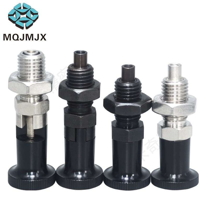 PXTAB/PXTSB前端内螺纹旋钮柱塞不锈钢细牙分度弹簧销PXTAS/PXTSS - 图0