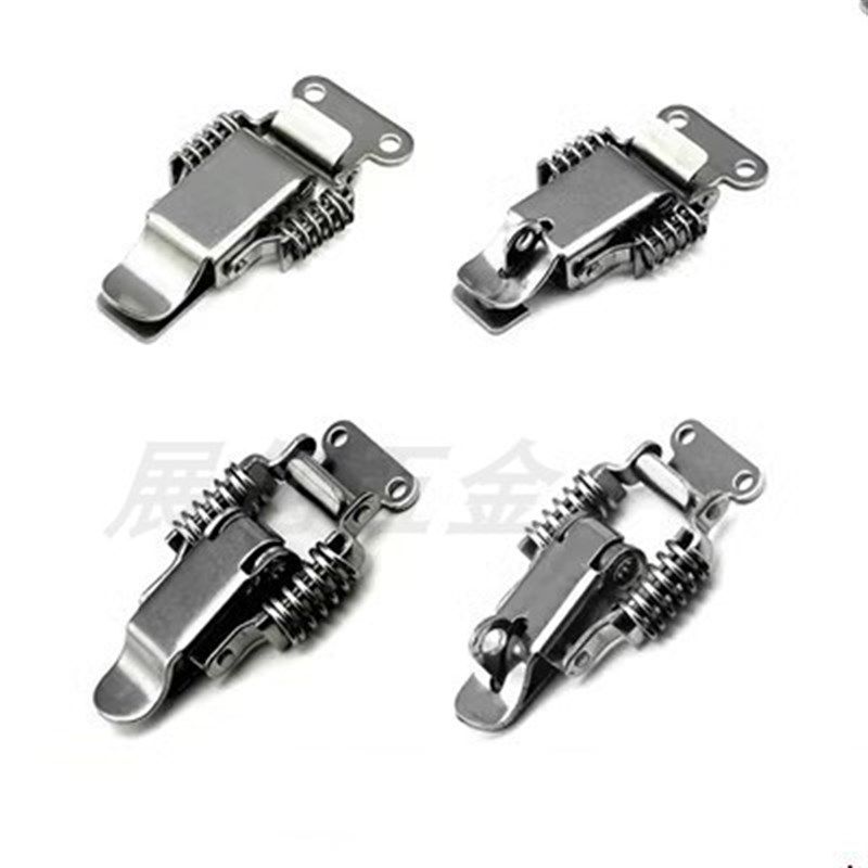 304不锈钢箱扣锁扣搭扣双簧扣弹簧扣弹簧挂锁工具箱搭扣卡扣108,淘宝优惠券,粉丝福利购,淘宝优惠卷