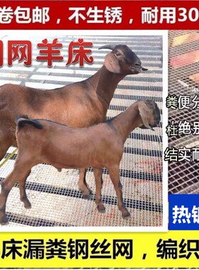 热镀锌钢丝网羊床漏粪便猪床网鸡鸭养殖网编织工地筛网筛沙轧花网