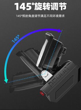 锂电照明灯3寸 汽修工地维修户外钓鱼露营夜间照明LED灯可充电USB