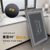 Kitchen L-shaped b floor mats are scrubbable, no-wash, waterproof and oil-proof foot mats, water-absorbent, non-slip and dirt-resistant carpets, which can be customized