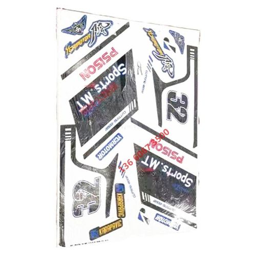 诺马刀锋400跑车贴花外壳拉花刀风255S机车版画防水贴纸改装贴膜 - 图0