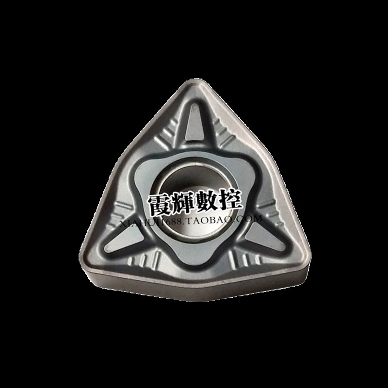 不锈钢及钢件粗加工专用桃形数控刀片WNMG080412/080408-DR断续车 - 图0