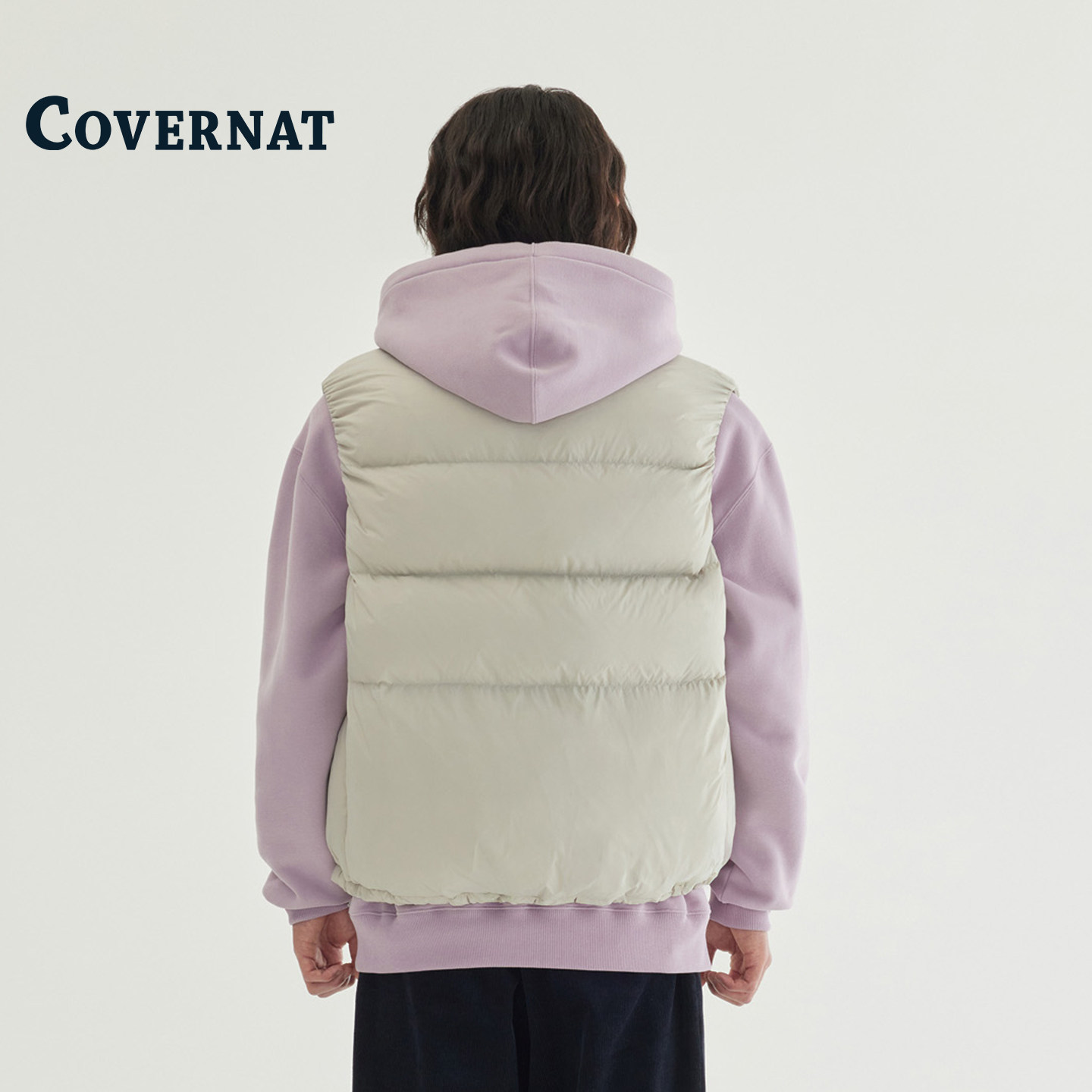 COVERNAT韩国羽绒马甲男2025新款鸭绒保暖运动休闲无袖背心短外套,淘宝优惠券,粉丝福利购,淘宝优惠卷