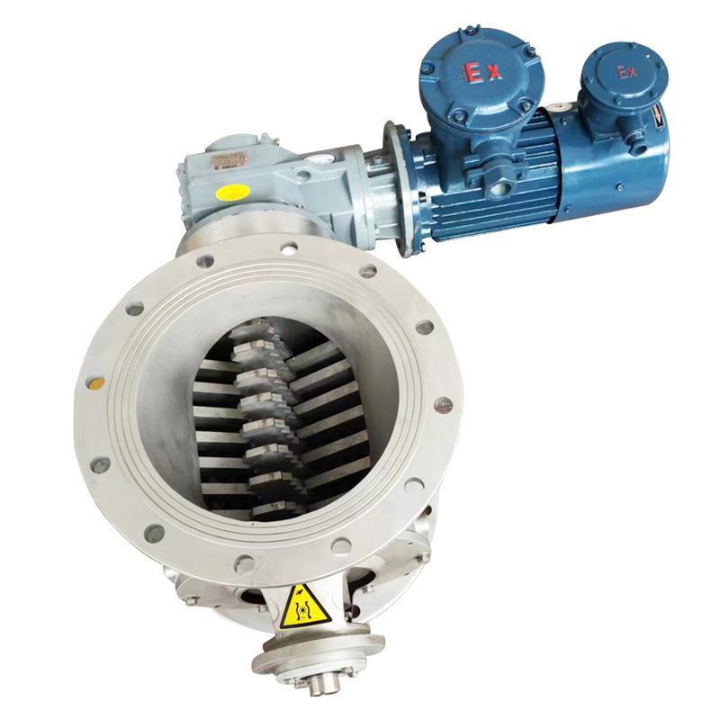 PSF500/400卸料破碎一体机滤饼鸡精卸料破碎阀食盐化工原料打散 - 图3