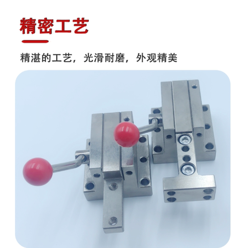 汽车检具标准配件通用滑移偏心旋转压紧销翻卡卡板卧式翻转机构 - 图1