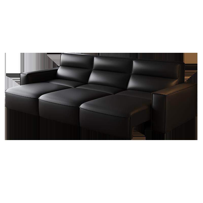 DDC简约现代头层牛皮沙发床意式极简客厅多功能电动真皮沙发,淘宝优惠券,粉丝福利购,淘宝优惠卷