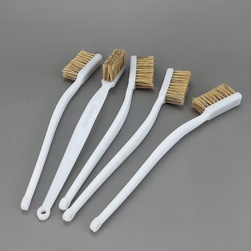 双星五星小毛刷子工业用猪毛牙刷硬毛刷胶牙刷刷子鞋厂用工业牙刷 - 图0