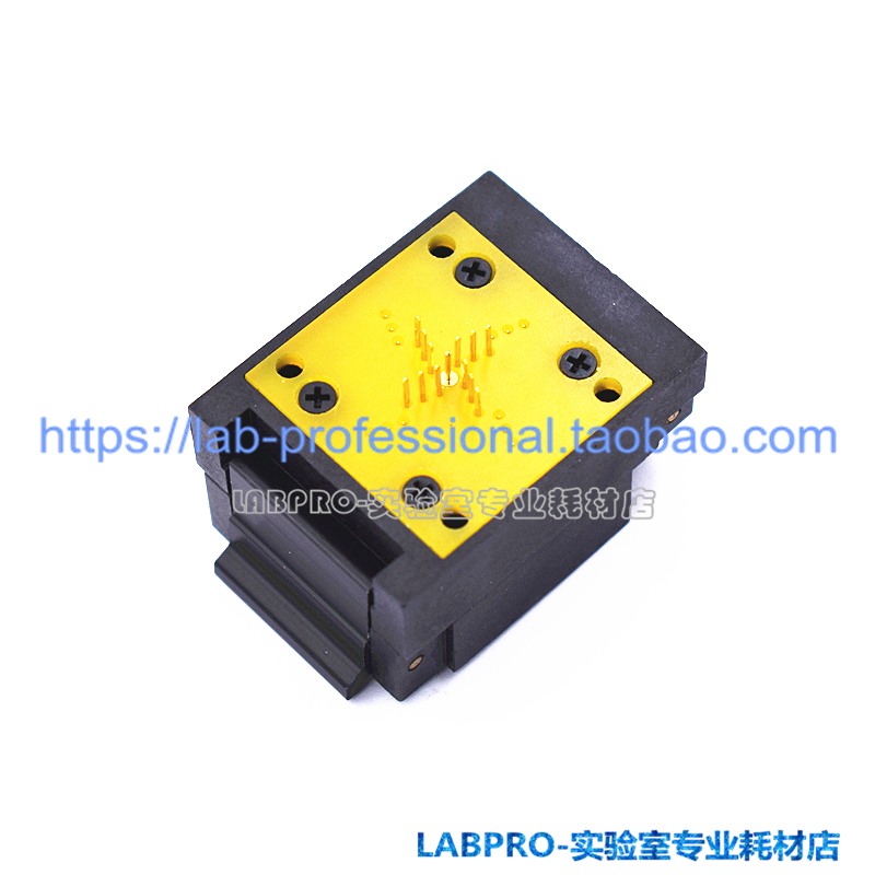 QFN12测试座3x3 0.5MM定制 订制 客制 老化座烧录座 专业制作 - 图1