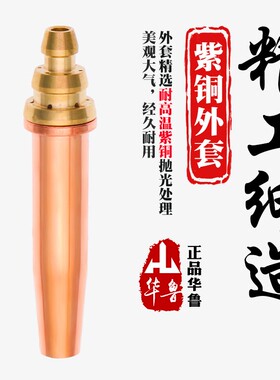 华鲁焊割G03机用等压式丙烷分体割嘴火焰切割机配件天安阀门割咀