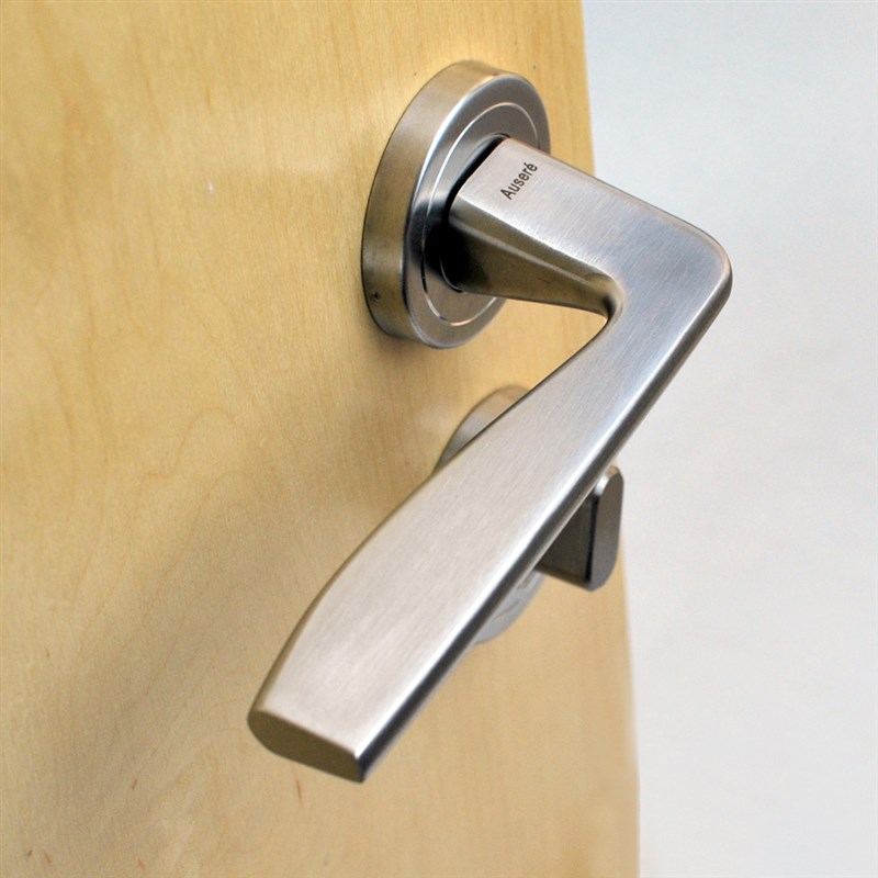 304拉丝不锈钢室内静音门锁实心执手 房间分体锁  4585防檫舌锁体 - 图3