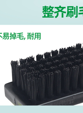 防静电毛刷工业线路板清洁黑色防静电ESD曲柄牙刷形U形圆柄刷子