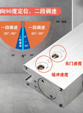 免挖坑地簧无框玻璃门黑色缓冲地簧弹 天地铰链 免打孔地弹簧配件