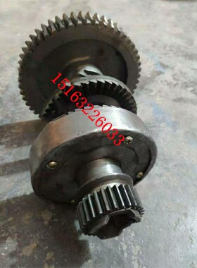 常州大河机床Z5140Z5150立钻进给器总成爪盘离合双面齿涡轮35*10