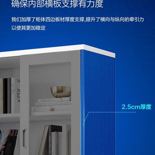 铁皮文件柜办公室资料柜档案柜带锁抽屉矮柜柜子财务多层凭证铁柜 - 图2