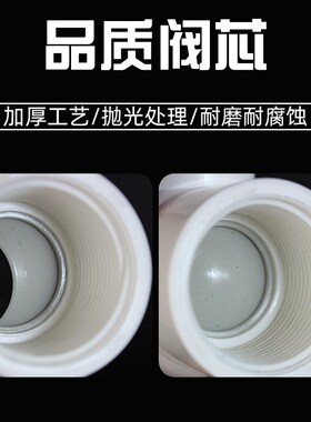 塑料带螺纹阀门ppr内丝钢芯球阀pvc内牙阀门水阀开关4分6分