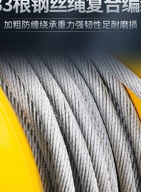 手摇绞盘双向自锁式小型便携式起重机1吨微型强力绞车手动卷扬机