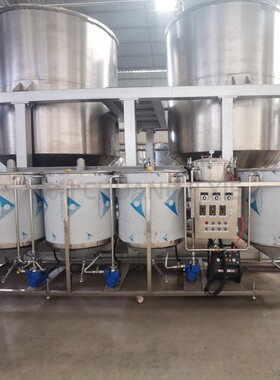 油厂花生油精炼机脱胶脱水脱色炼油机菜籽油茶籽油小型炼油机