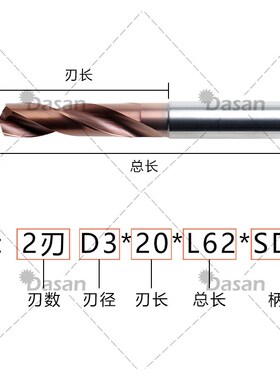 高效内冷涂层钻头三倍径中心内出水合金钻头3D5D内冷钻头3-16MM
