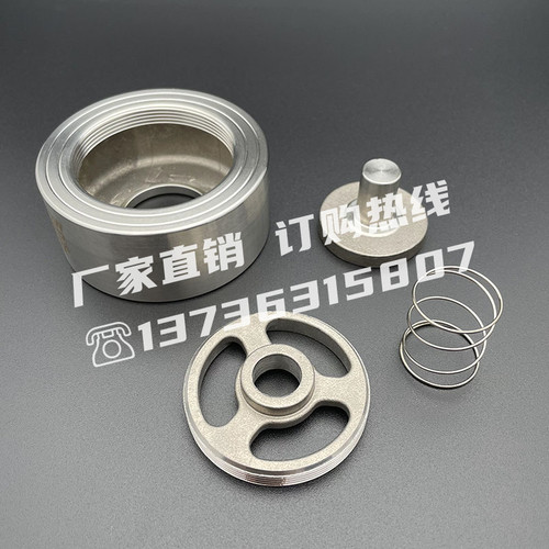 H71H/W-16P光面对夹式止回阀不锈钢304锅炉配件单向阀DN50 80重型 - 图2