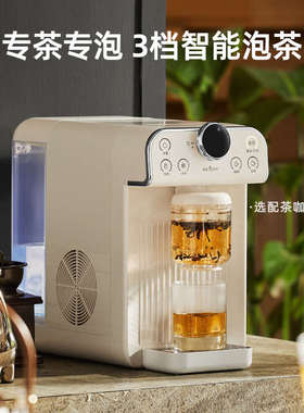 新款速冷饮2024制家用即台式机热式水器咖啡森直饮桌面饮水机热巴
