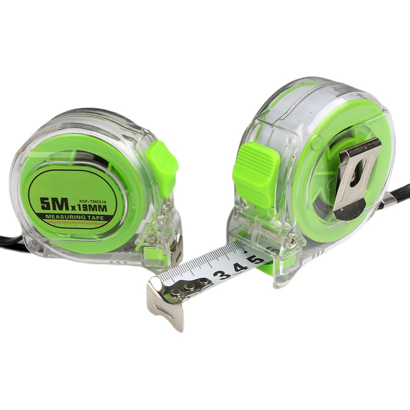 尺子家用钢卷尺3米/5米/7.5米/10米防摔耐磨自锁加厚盒尺锁圈尺子 - 图3