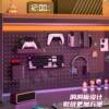 E-sports style desktop a-side storage rack computer o desktop layered storage rack partition storage rack free of punching hole board rack