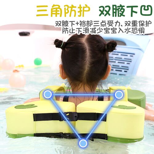 婴儿游泳圈腋下宝宝免充气泳圈新生儿童0-3岁6个月以上婴幼儿趴圈 - 图1