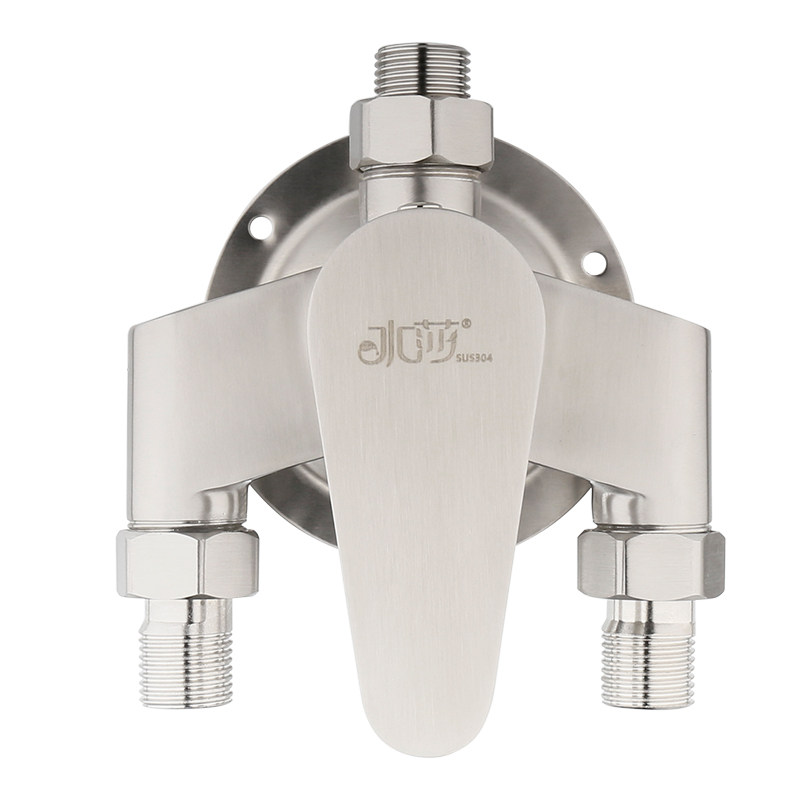 明装混水阀304不锈钢贴墙挂墙式花洒冷热分水阀浴室淋浴冷热龙头,淘宝优惠券,粉丝福利购,淘宝优惠卷