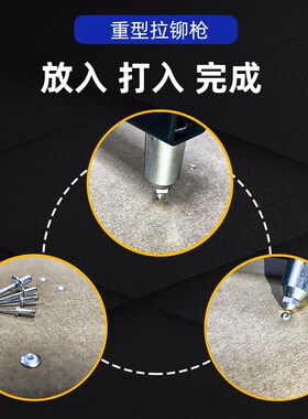 英国ECLIPSE重型铆钉枪多功能双把工业级拉铆枪手动抽芯家用工具