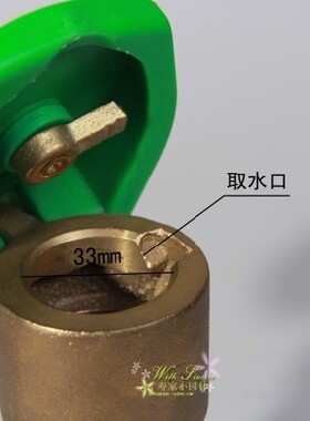 高品质 1寸 DN25黄铜快速取水阀阀体 取水阀底座 取水器底座 内丝