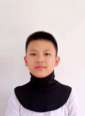 儿童纯棉高领假领子男女宝宝百搭打底衣领假领纯色秋冬保暖围脖领