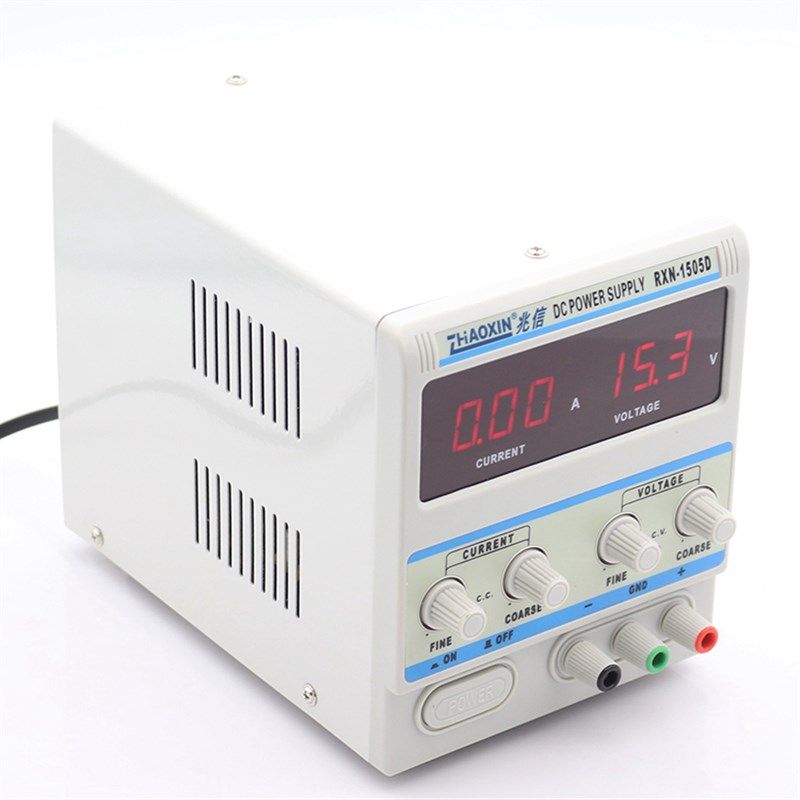 兆信数显直流稳压手机维修电源TXN-1502D  RXN-1505D 15V2A/3A/5A - 图0