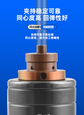 数控车床内撑夹头加底座精密36机46机0640机内涨轴头支持非标定做