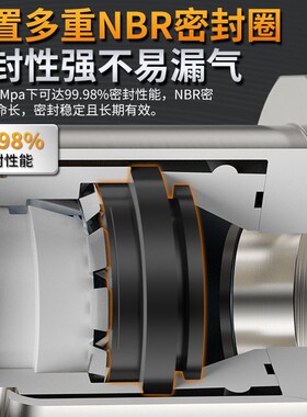 PCF气管快速接头内牙铜内螺纹4/6/8mm气动快插气泵管接头配件大全