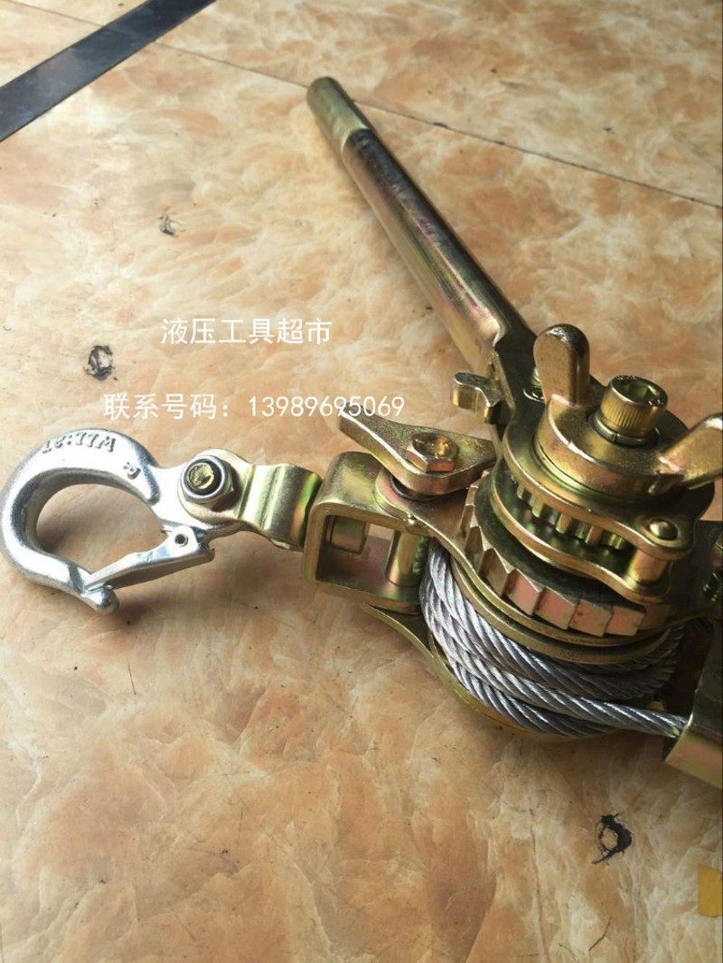 棘轮式张力收线器2T吨 多功能紧线器钢丝绳高端收紧线器荷缔机1,淘宝优惠券,粉丝福利购,淘宝优惠卷